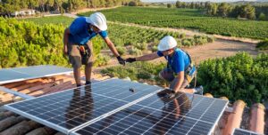 Solar panel installation in Balasore